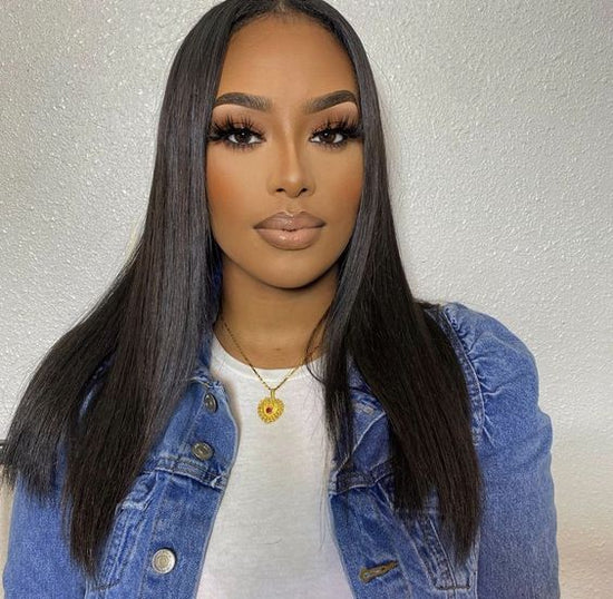 Pack of One (1) Unit- Unprocessed Straight Cambodian Clip in