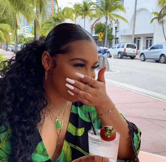 Pack of Five (5) Unit- Unprocessed Textured Laos Pony Tails