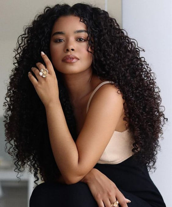 Pack of Three (3) Unit Closure - 100% Unprocessed Textured Laos Closure Frontal