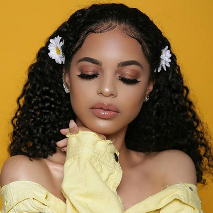 Pack of One (1) Unit-  Unprocessed Curly Cambodia Wigs