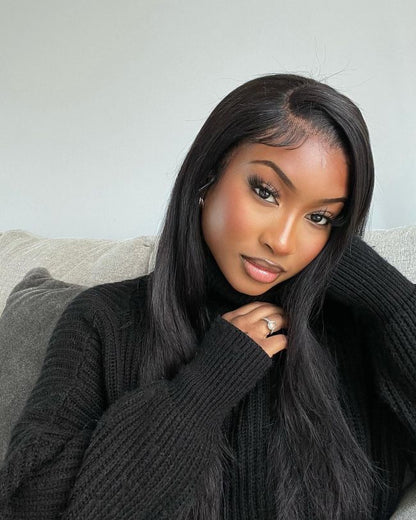 Pack of One (1) Unit Closure - 100% Unprocessed Straight Cambodian Closure Frontal