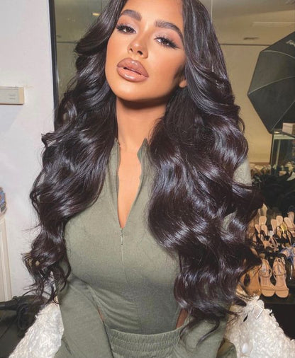 Pack of Five (5) Unit-  Unprocessed Wavy Cambodian Tape In