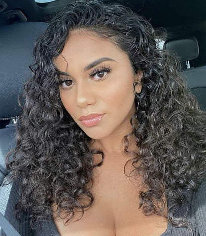 Pack of Five (5) Unit- Unprocessed Curly Cambodian Feather Weft