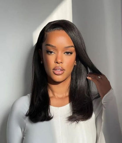 Pack of Three (3) Unit Closure - 100% Unprocessed Straight Cambodian Closure Frontal