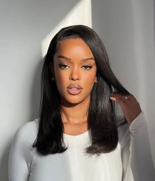 Pack of Three (3) Unit Closure - 100% Unprocessed Straight Cambodian Closure Frontal