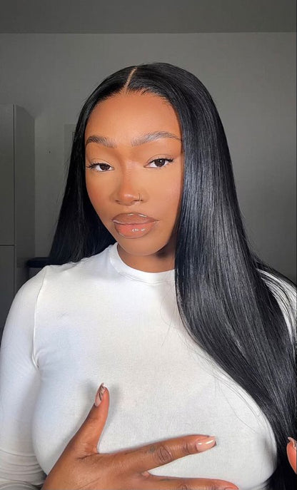 Pack of  One (1) Unit- Unprocessed Straight Cambodian Tape In