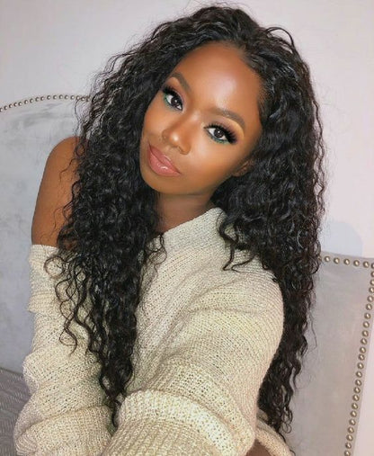 Pack of Three (3) Unit Closure - 100% Unprocessed Curly Cambodian Closure Frontal