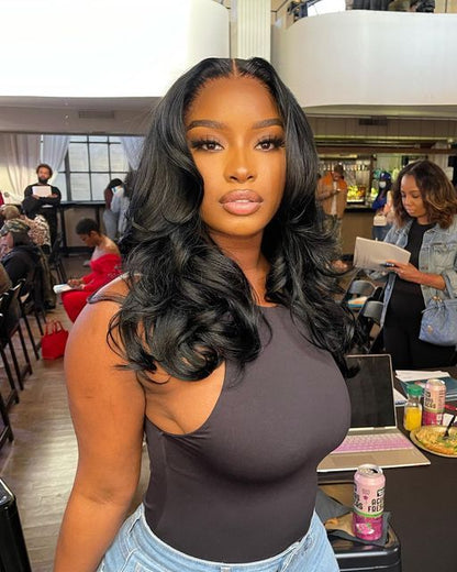 Pack of Five (5) Unit Closure - 100% Unprocessed Wavy Cambodian Closure Frontal