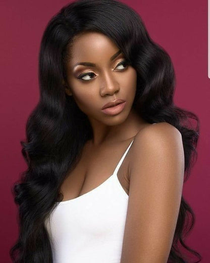 Pack of One (1) Unit- Unprocessed Wavy Laos Wigs