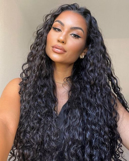 Pack of Three (3) Unit- Unprocessed Curly Cambodian Feather Weft