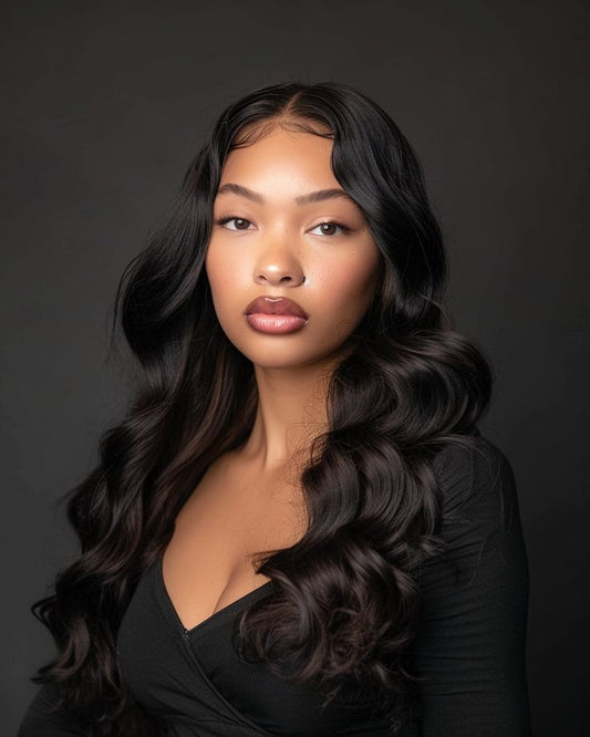Pack of Three (3) Unit-  Unprocessed Wavy Laos Bulk Hair