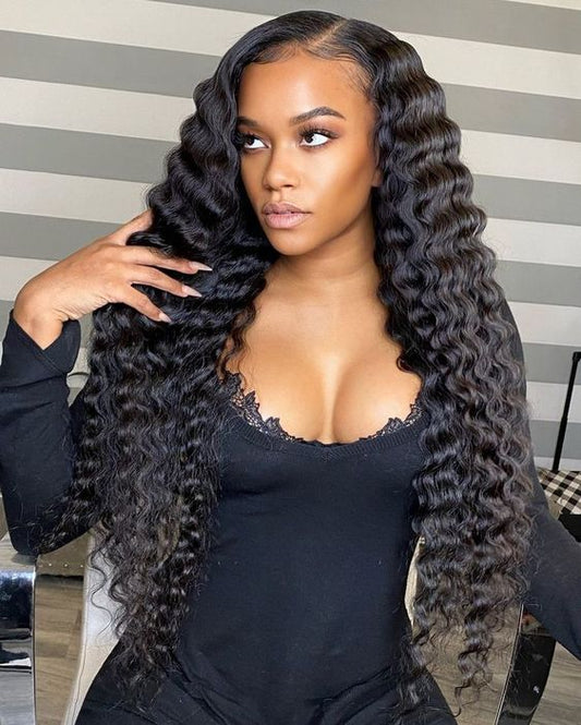 Pack of Five (5) Unit Closure - 100% Unprocessed Curly Laos Closure Frontal