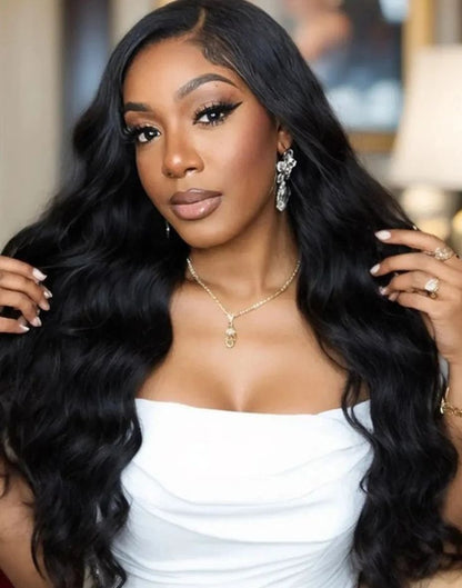 Pack of Five (5) Unit-  Unprocessed Wavy Laos Bulk Hair