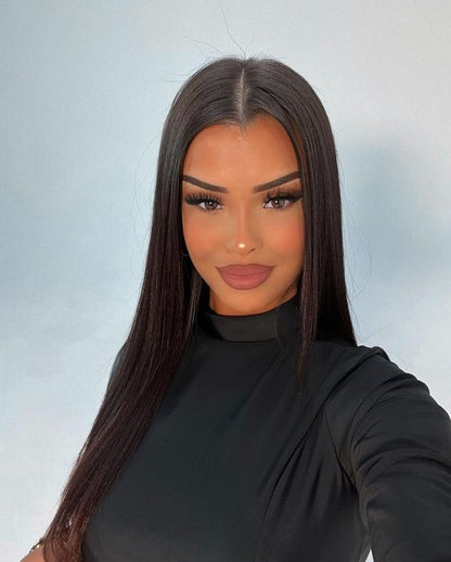 Pack of Five (5) Unit- Unprocessed Straight Laos Feather Weft