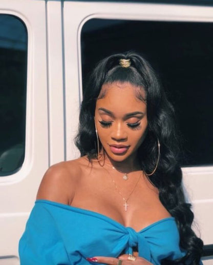 Pack of One (1)Unit- Unprocessed Wavy Vietnamese Pony Tails