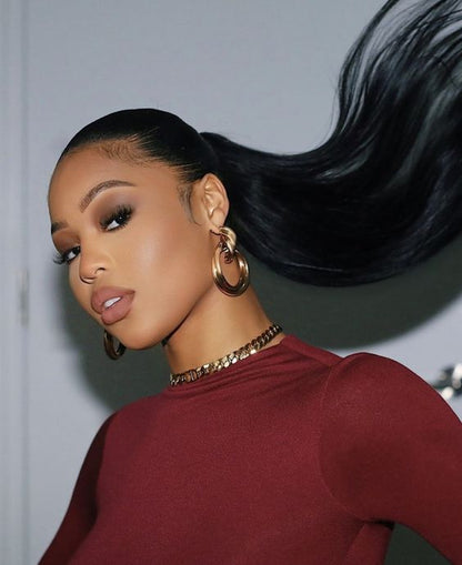 Pack of Three (3)- Unprocessed Straight Vietnamese Pony Tails