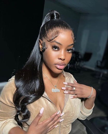 Pack of One (1)Unit- Unprocessed Wavy Vietnamese Pony Tails