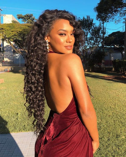 Pack of Three (3) Unit- Unprocessed Curly Vietnamese Feather Weft