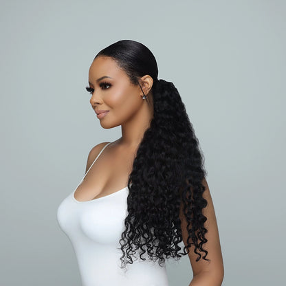 Pack of One (1) Unit - Unprocessed Curly Vietnamese Pony Tails