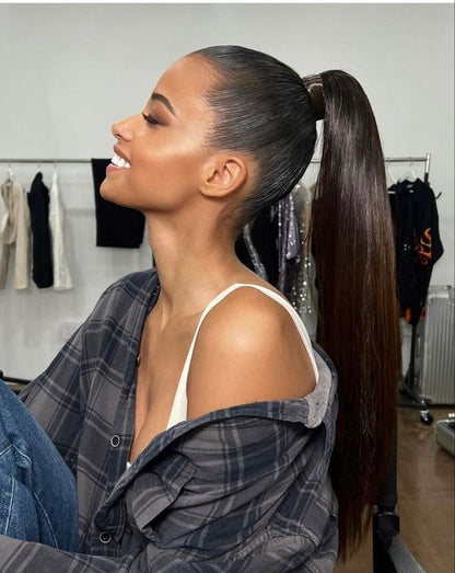 Pack of Three (3) Units- Unprocessed Straight Laos Pony Tails