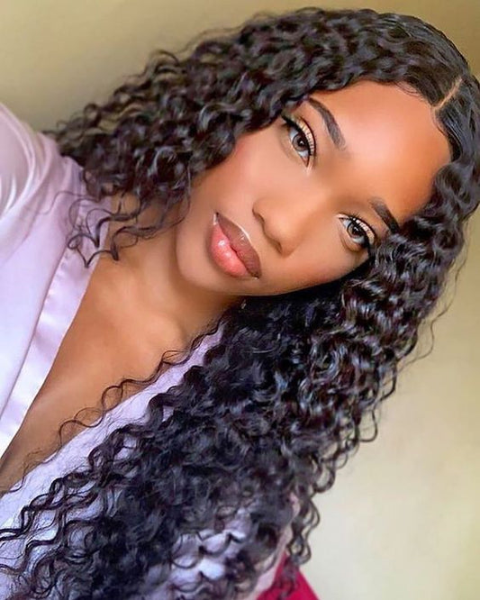 Pack of Five (5) Unit- Unprocessed Curly Cambodian Clip in