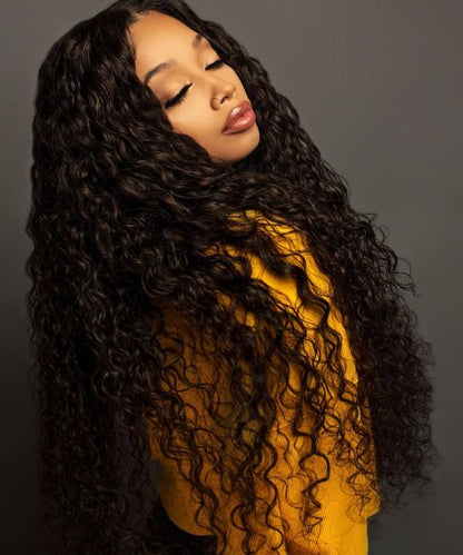 Pack of Five (5) Unit- Unprocessed Curly Cambodian Tape In