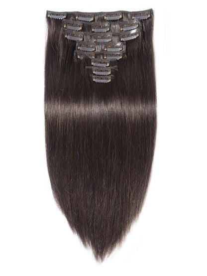 Pack of Three (3) Unit- Unprocessed Straight Cambodian Clip in