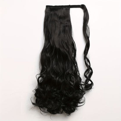 Pack of One (1)Unit- Unprocessed Wavy Cambodian Pony Tails