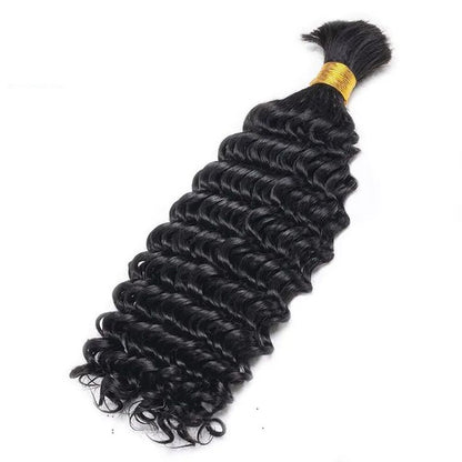 Pack of Three(3) Unit -  Unprocessed Curly Cambodian Bulk Hair
