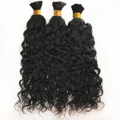 Pack of Five (5) Unit- Unprocessed Curly Laos Bulk Hair
