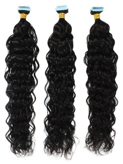 Pack of Five (5) Unit-  Unprocessed Textured Laos Tape In