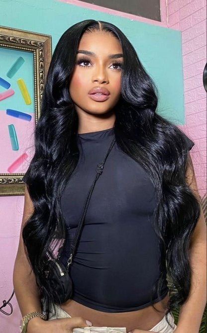 Pack of One (1) Unit- Unprocessed Wavy Laos Wigs