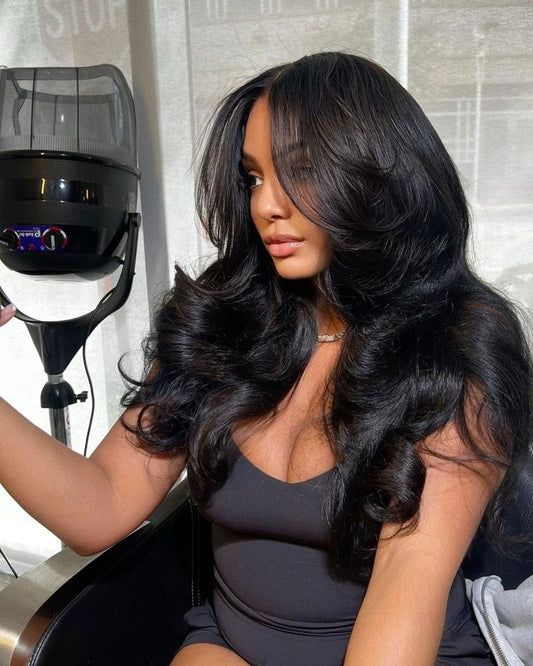 Pack of Three (3) Unit Closure - 100% Unprocessed Wavy Laos Closure Frontal