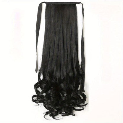 Pack of One(1)Unit -Unprocessed Wavy Laos Pony Tails
