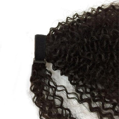 Pack Of Five (5) Unit - Unprocessed Curly Vietnamese Pony Tails