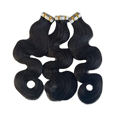 Pack of Three (3) Unit-  Unprocessed Wavy Vietnamese Tape In