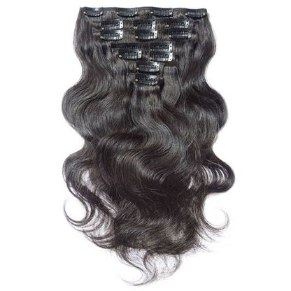 Pack of Three (3) Unit- Unprocessed Wavy Vietnamese Clip in