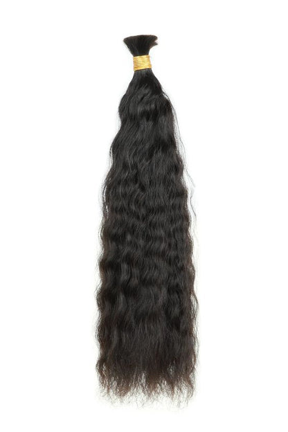 Pack of Five (5) Unit - Unprocessed Wavy Cambodian Bulk Hair